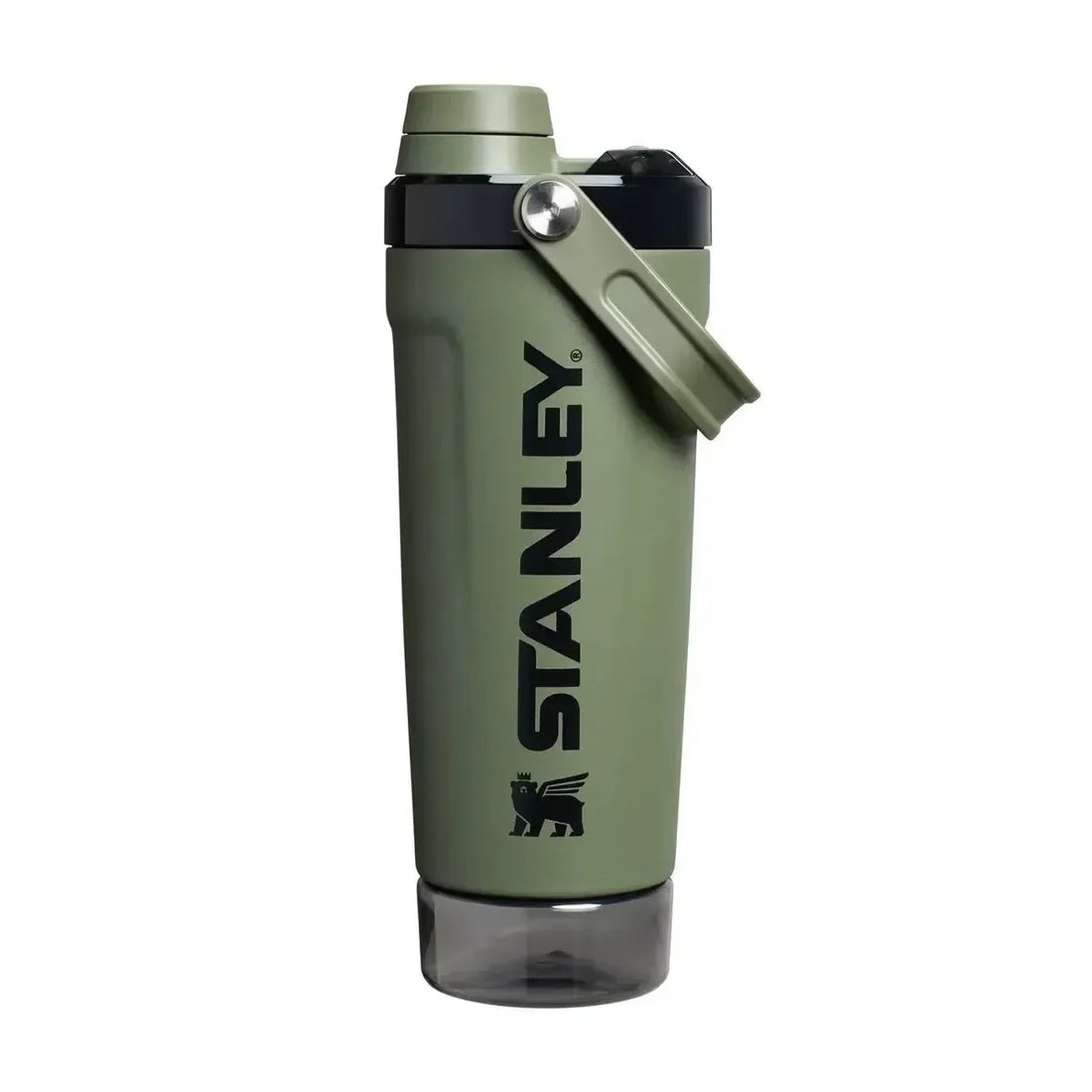 STANLEY Vitalize Shaker Bottle 20 oz | Leakproof Insulated Stainless Steel Shaker Cup | Base Storage and Twist On Fast Flow Lid | Protein Shakes and Pre Workout Powder | BPA-Free