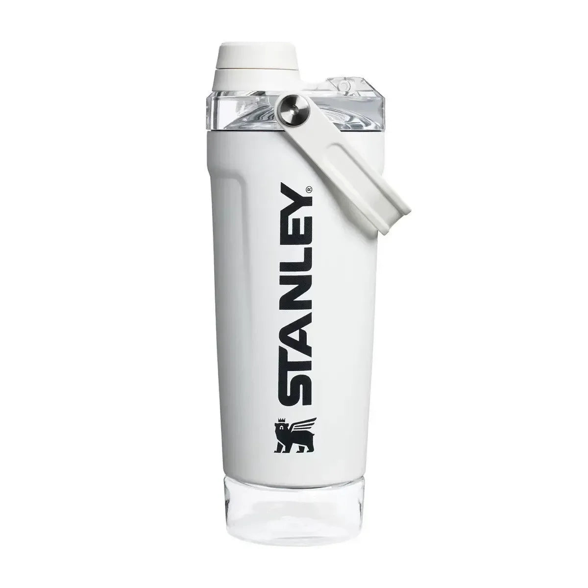 STANLEY Vitalize Shaker Bottle 20 oz | Leakproof Insulated Stainless Steel Shaker Cup | Base Storage and Twist On Fast Flow Lid | Protein Shakes and Pre Workout Powder | BPA-Free