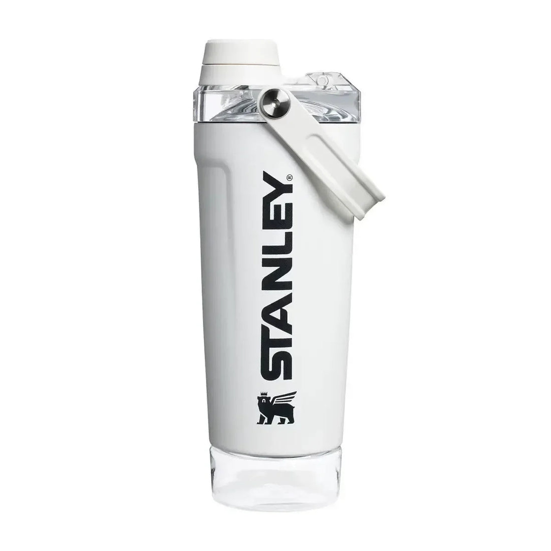 STANLEY Vitalize Shaker Bottle 20 oz | Leakproof Insulated Stainless Steel Shaker Cup | Base Storage and Twist On Fast Flow Lid | Protein Shakes and Pre Workout Powder | BPA-Free